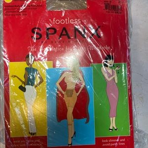 SPANX - Footless - Super Control - Nude - Size D (Pack of 5) - 22928D